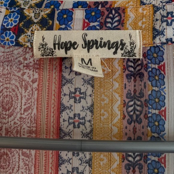 Hope Springs Vintage Pattern Dress - Picture 3 of 4